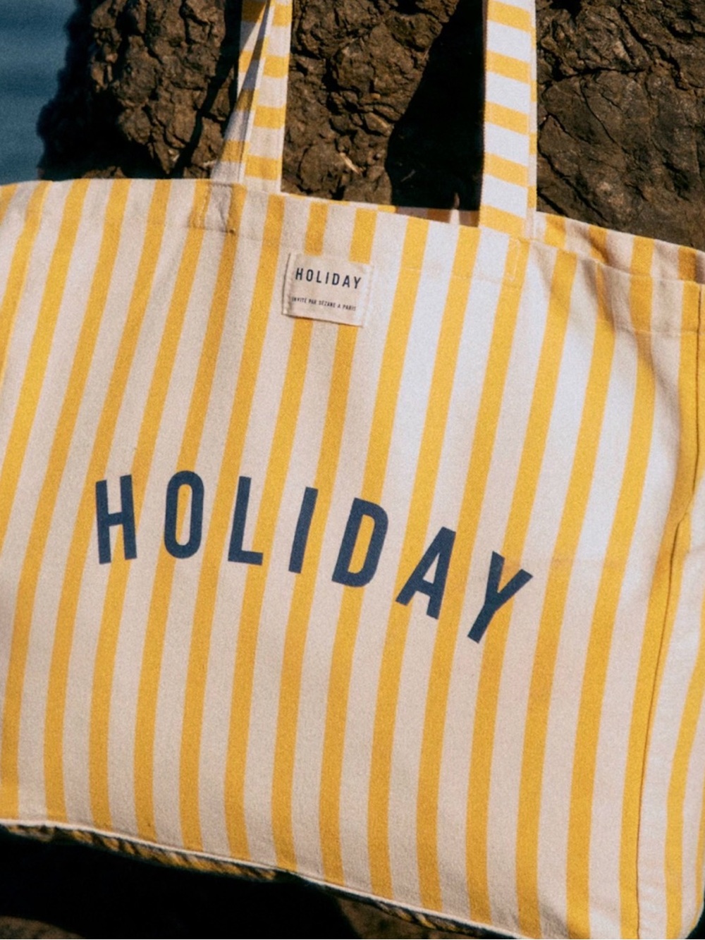 Sezane X Holiday Tote Bag